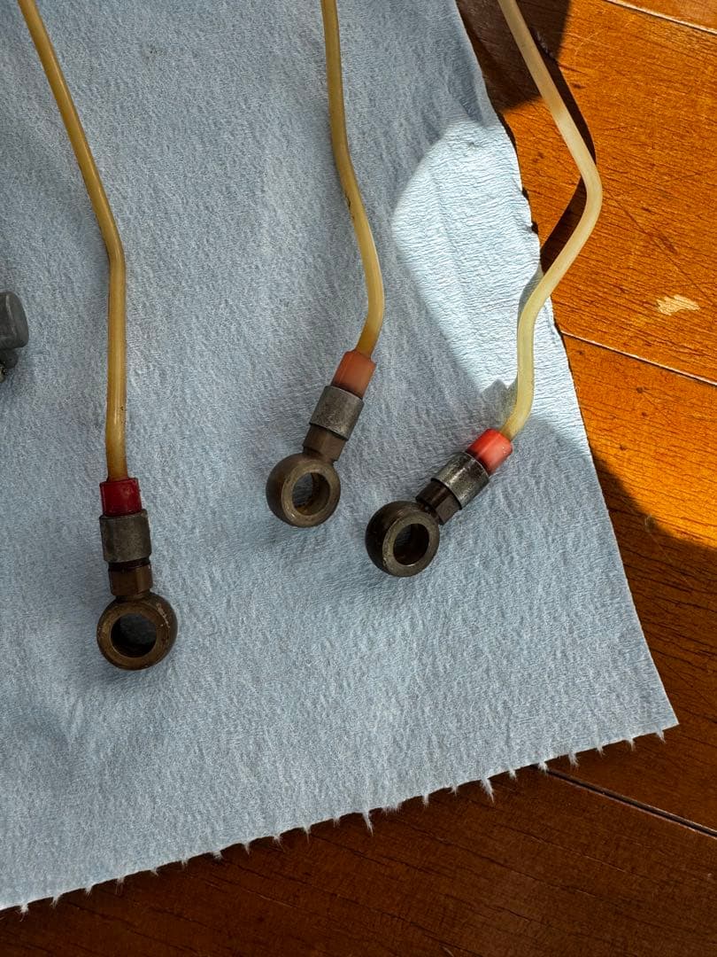 ss250 ss350 kh250 オイルポンプ　オイルライン　セット