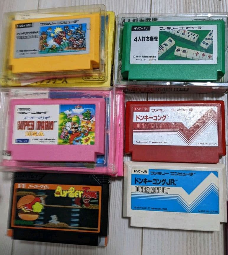 ファミコンカセットまとめ売り