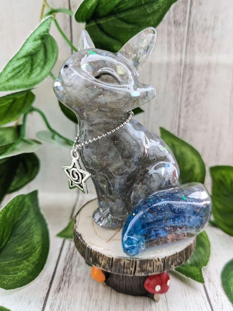 【つねりん】スーパーセブンのきつねさん形オルゴナイト☆他６点