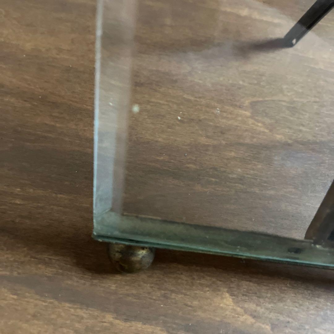 フランスアンティークフォトフレーム　フランスアンティーク額　ベベルガラス