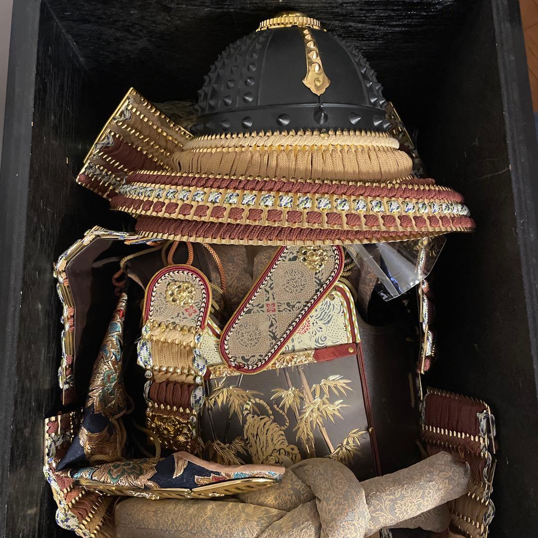 虎 着用鎧兜 五月人形 子供