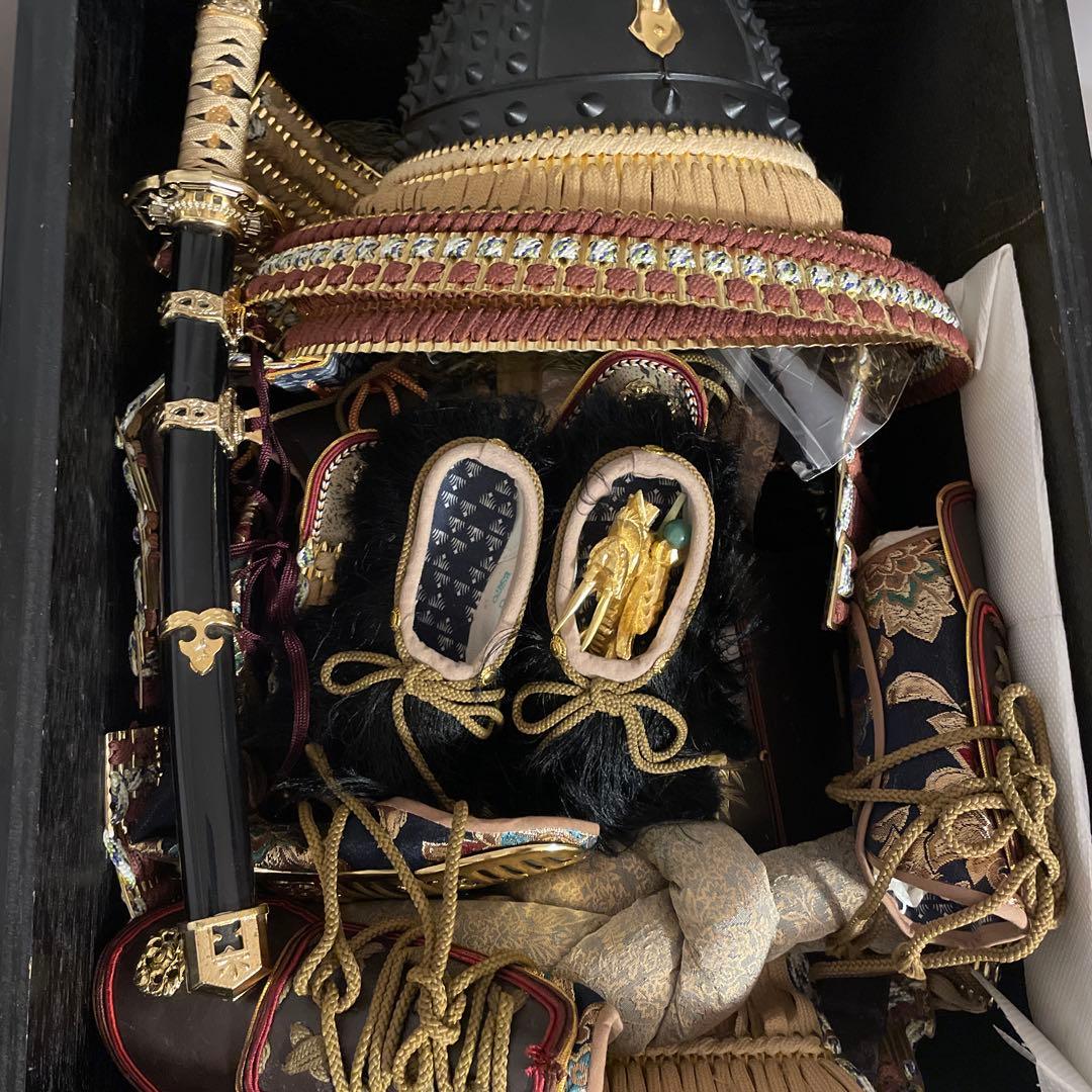 虎 着用鎧兜 五月人形 子供