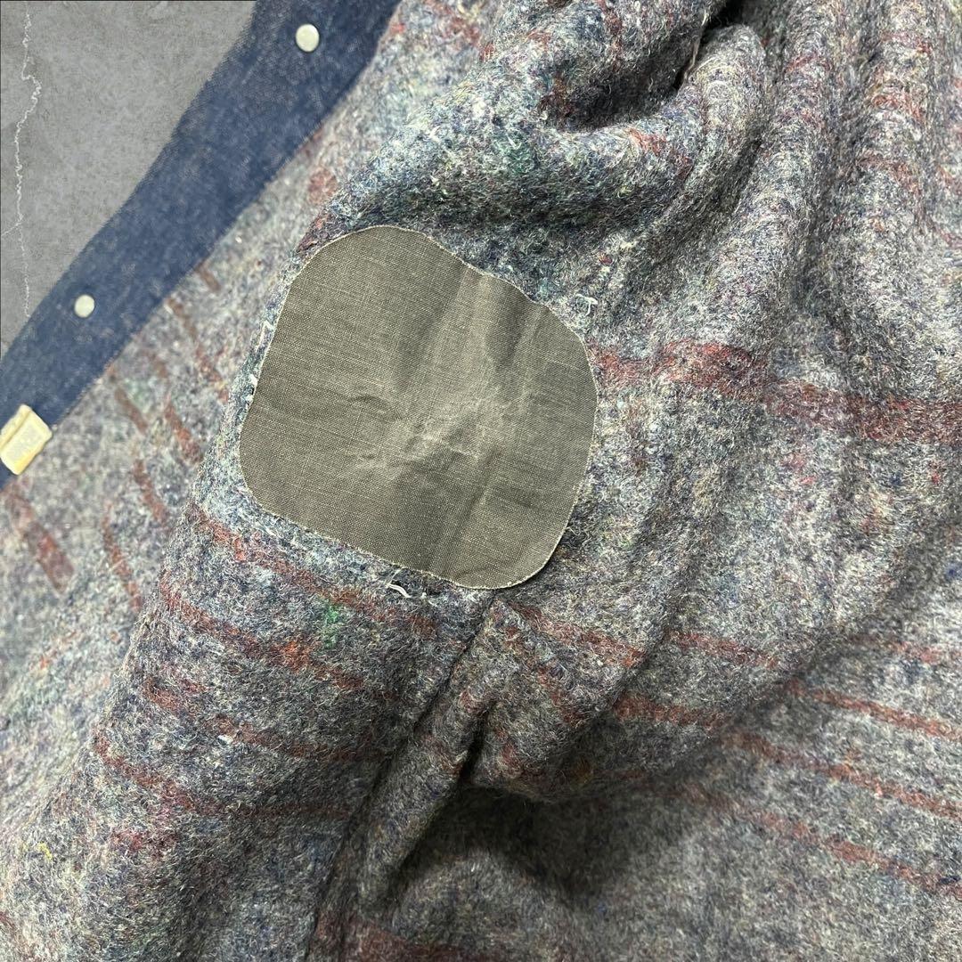 70s ラングラー ブランケット カバーオール ボロ 襤褸 ビンテージ