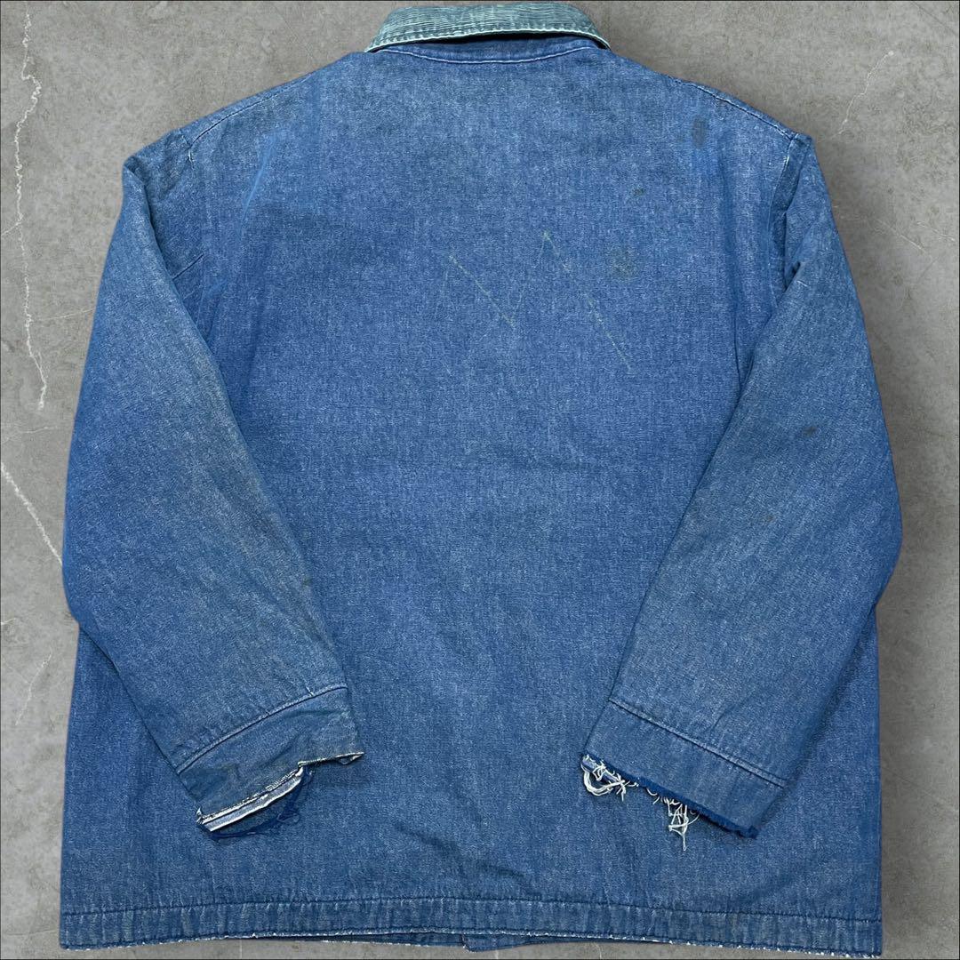 70s ラングラー ブランケット カバーオール ボロ 襤褸 ビンテージ