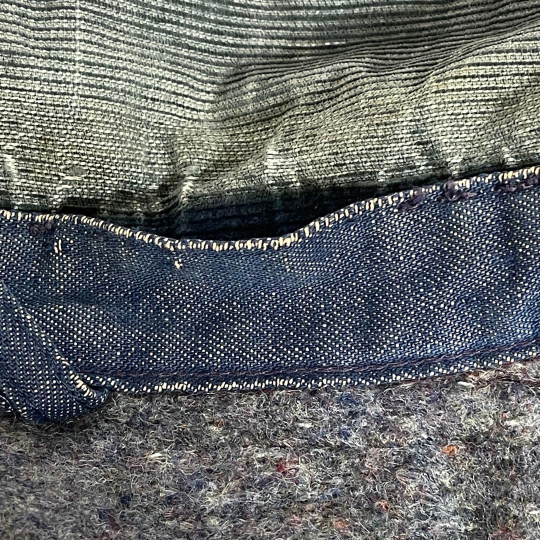 70s ラングラー ブランケット カバーオール ボロ 襤褸 ビンテージ