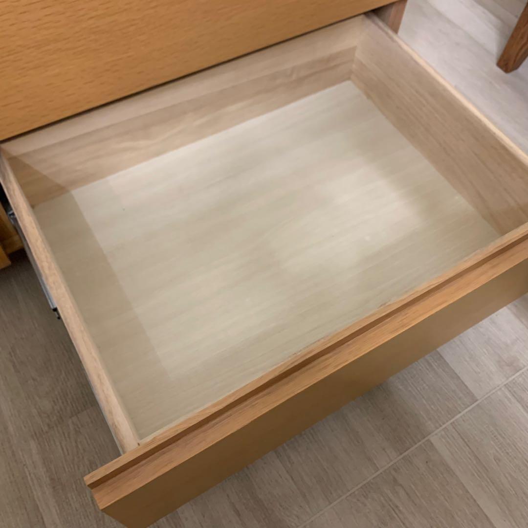 【美品】MUJI 無印良品 オーク材 TVボード ローボード テレビ台