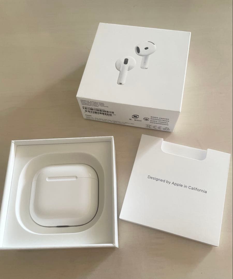 AirPods 4 アクティブノイズキャンセリング機能付