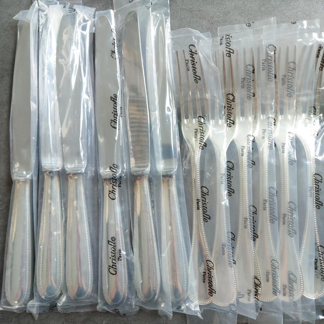 クリストフル パール 未開封 36点