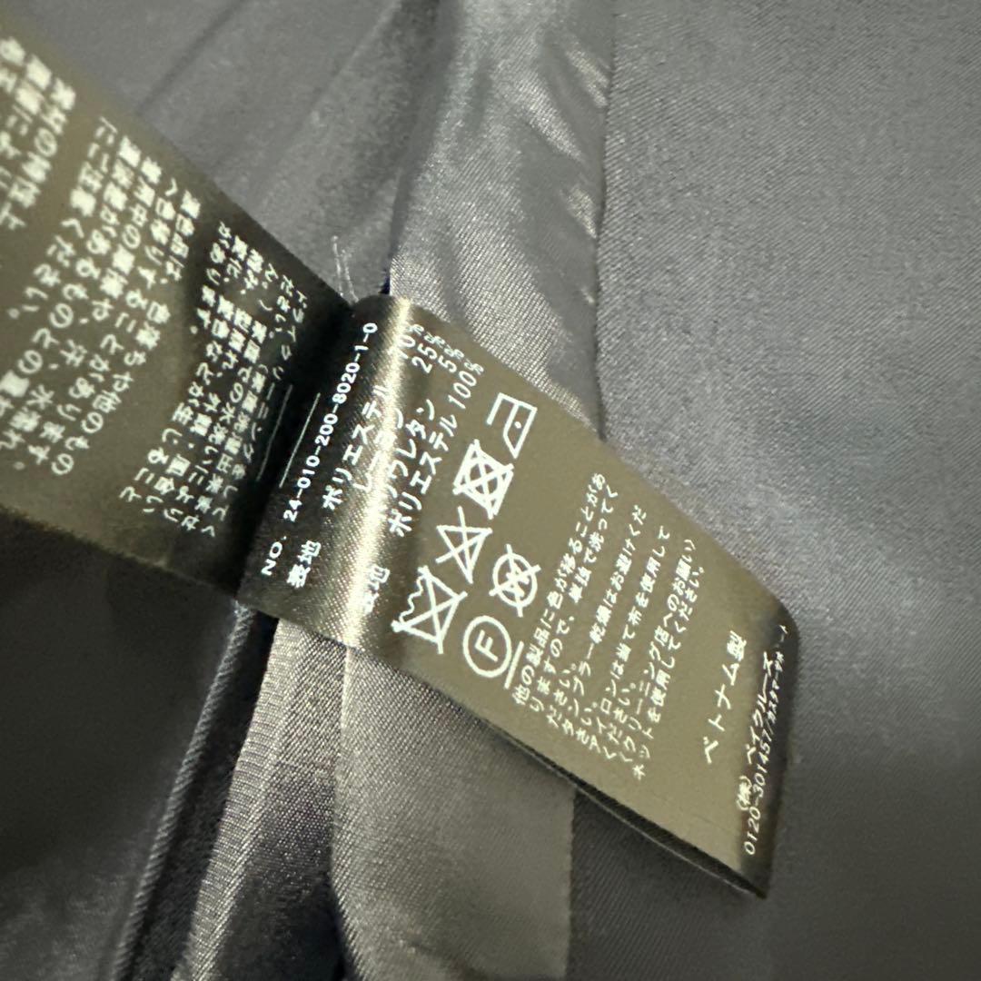 スピックアンドスパン テーラドジャケット 金ボタン ダブルブレスト ネイビー S