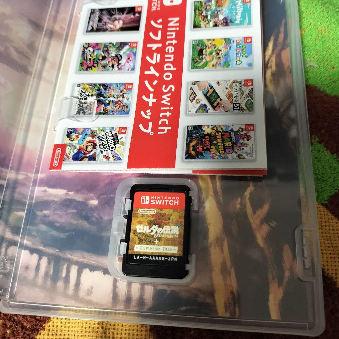 ニンテンドースイッチ　ゼルダの伝説ブレスオブザワイルド+エキスパンション