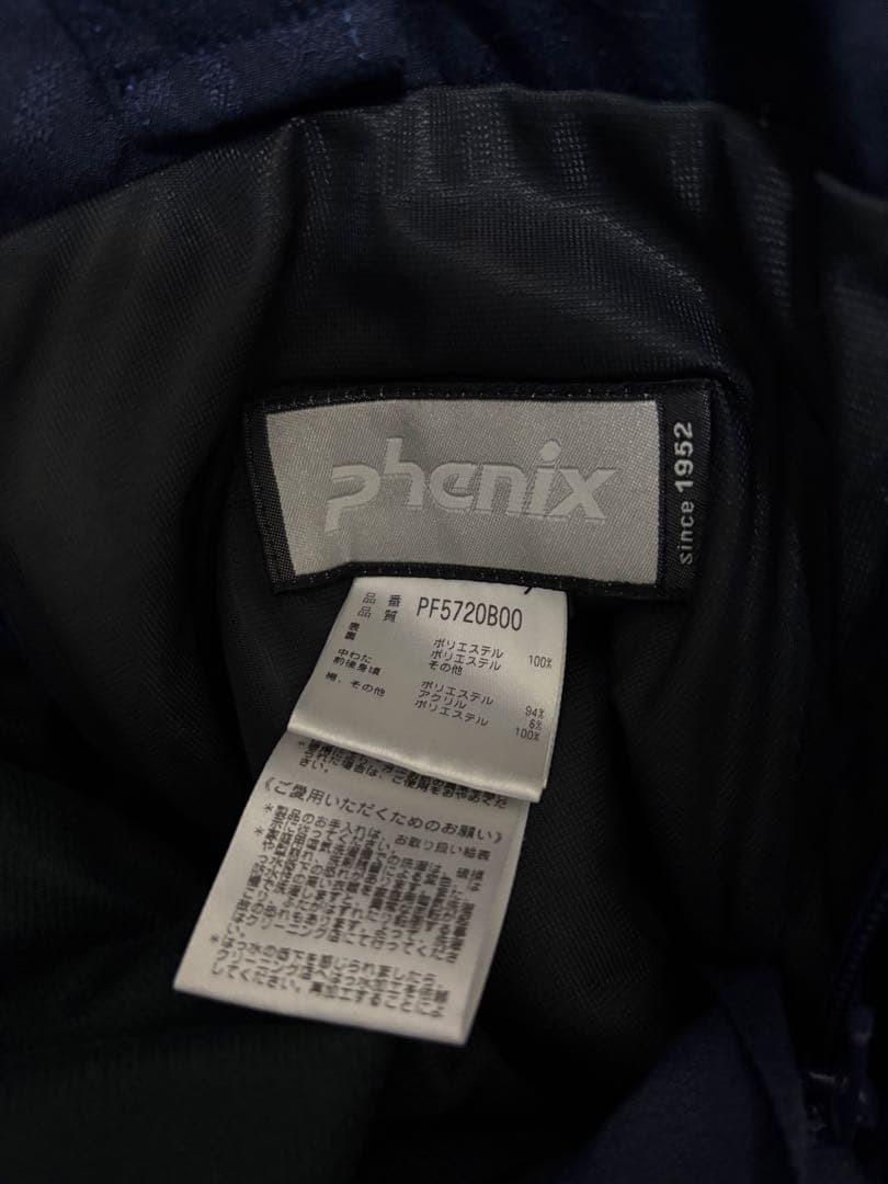 【綺麗】phenix スキーウェア・パンツセットネイビー no2 Mサイズ