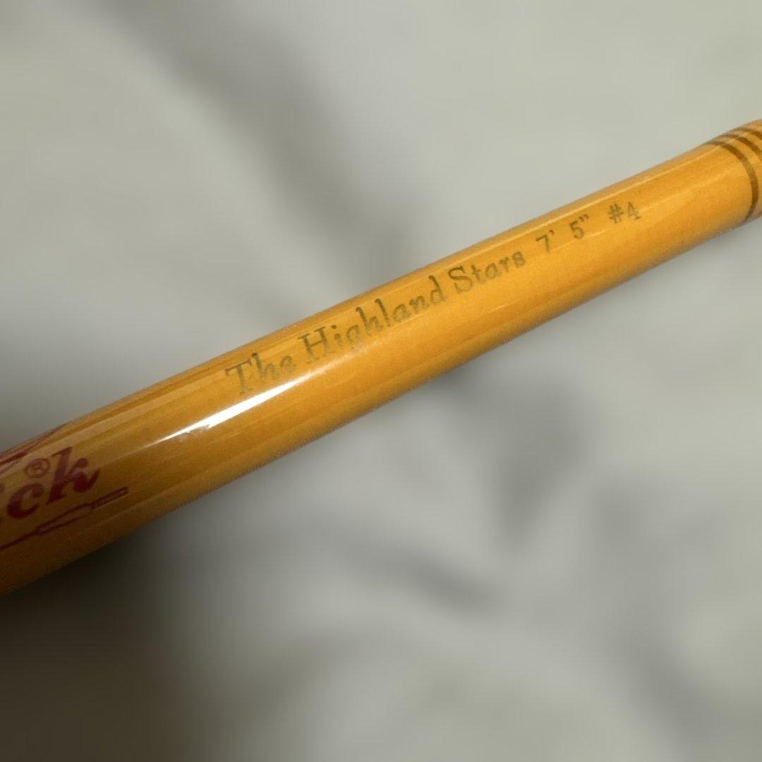 【新品同様】Fenwick フライロッド イエローグラスIII FF754-6J