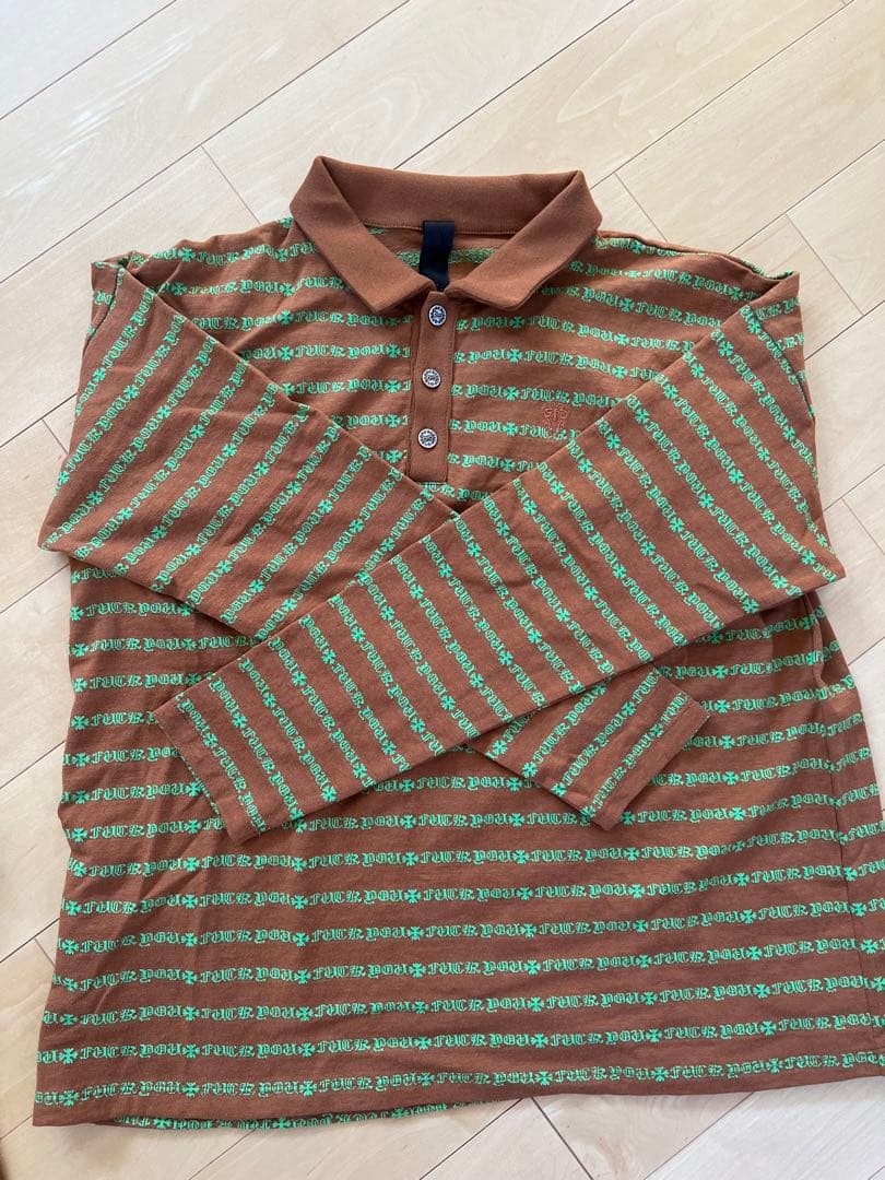 新品未使用　クロムハーツ　長袖ポロシャツ