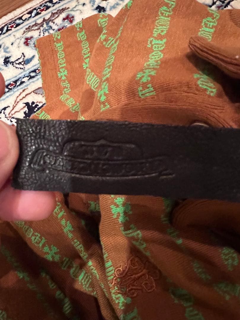 新品未使用　クロムハーツ　長袖ポロシャツ