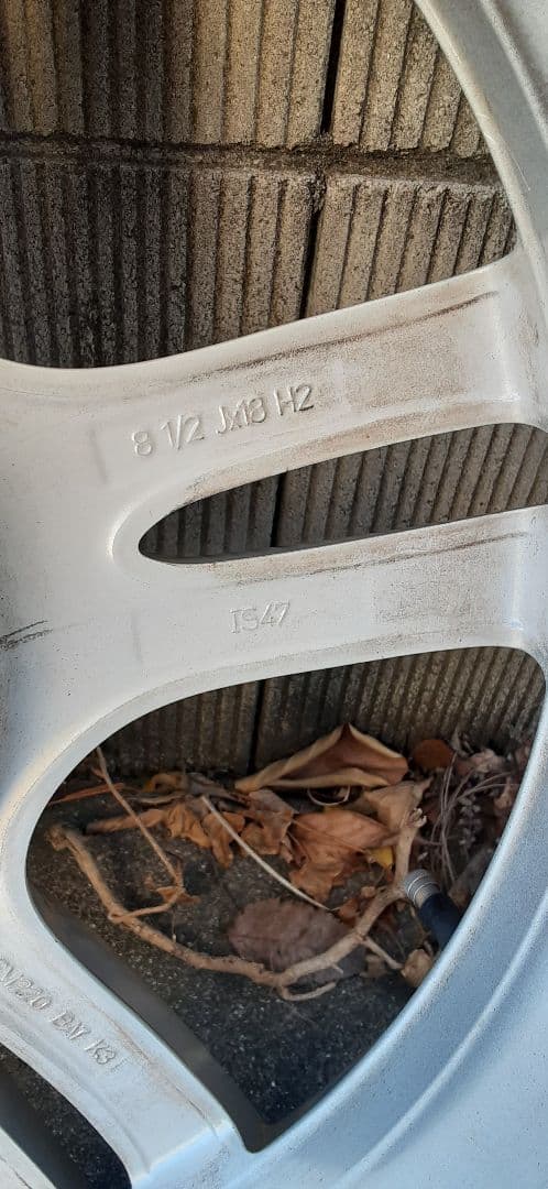 BMW 純正+ Pirelli P7 255/40R18 1本 リヤセット②