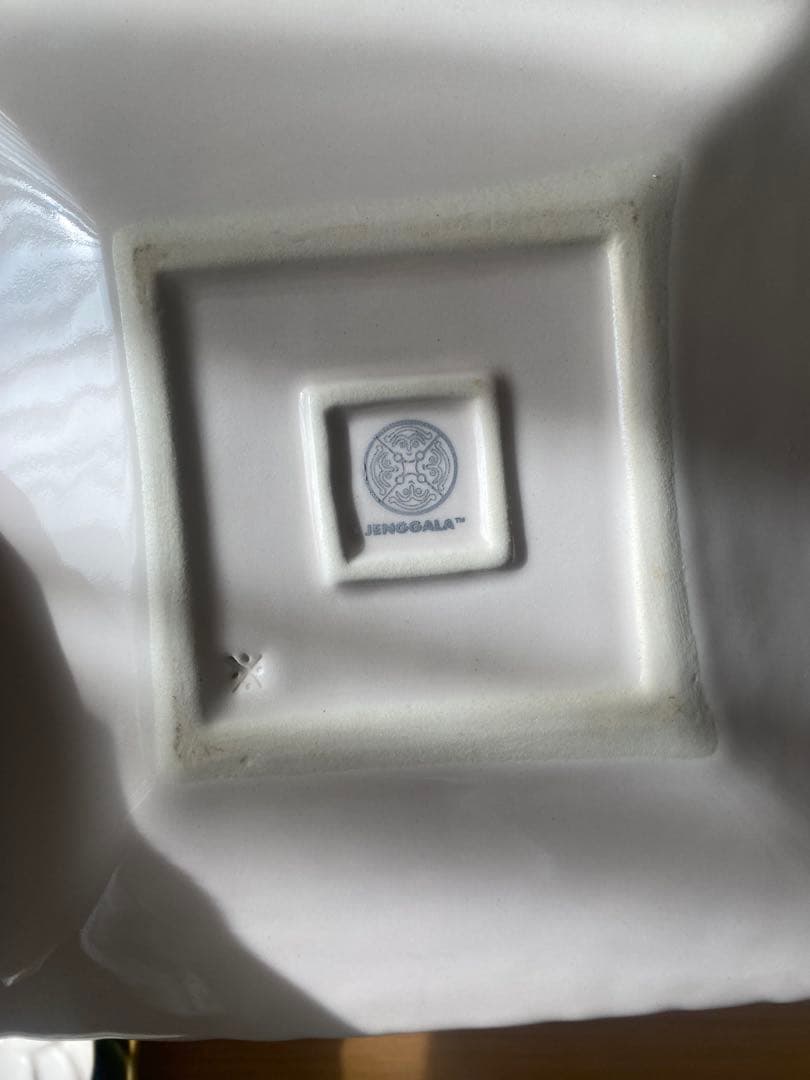 ジェンガラ　お皿　バリ島　７枚セット