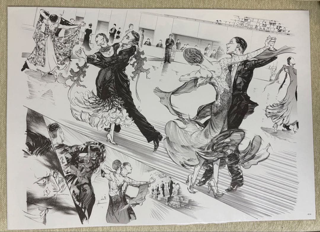 ボールルームへようこそ　原画展　複製原画セット【B3】12枚