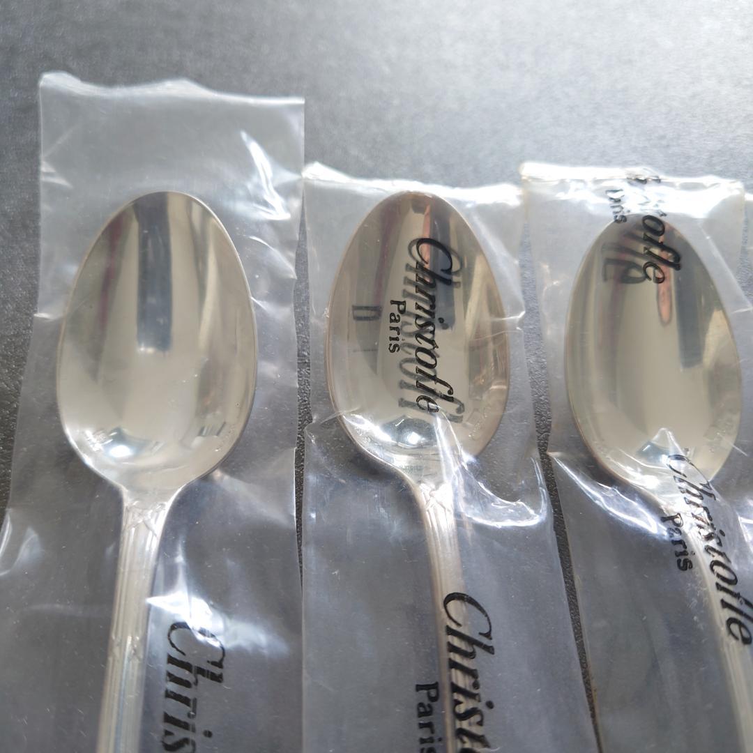 美品 クリストフル リュバン コーヒースプーン 未開封含む 6点