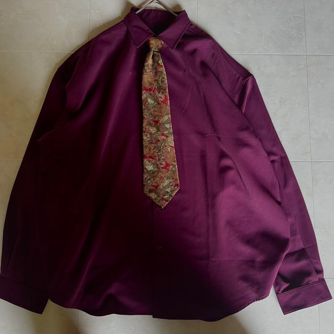 90sイタリア製✨高級スーツセットアップ+ネクタイ　セット