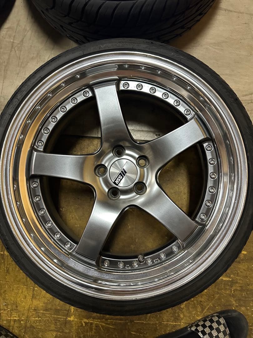 ssrsp418インチ pcd100 5穴8.5j＋43 9j＋24※も※