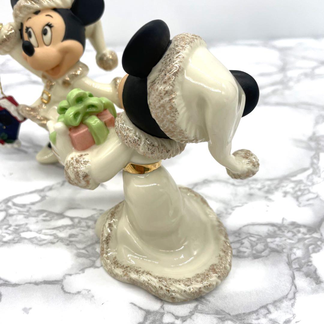 レノックス LENOX ディズニー　クリスマス　ミッキー&ミニー限定品