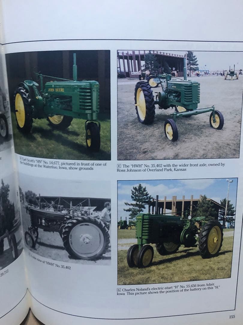 洋書 JOHN DEERE TRACTOR and EQUIPMENT vol.1