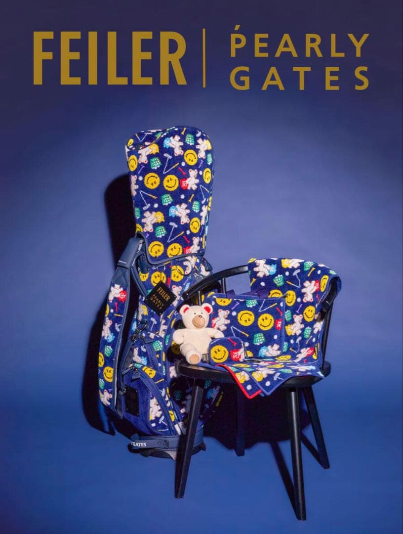 即完売！超レア商品です！FEILER×PEARLYGATESカートバッグ