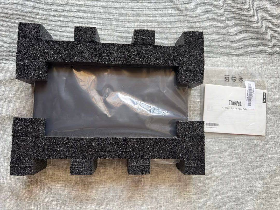 【値下げ】美品レノボThinkPad L13 G3 i5 1235u 16GB