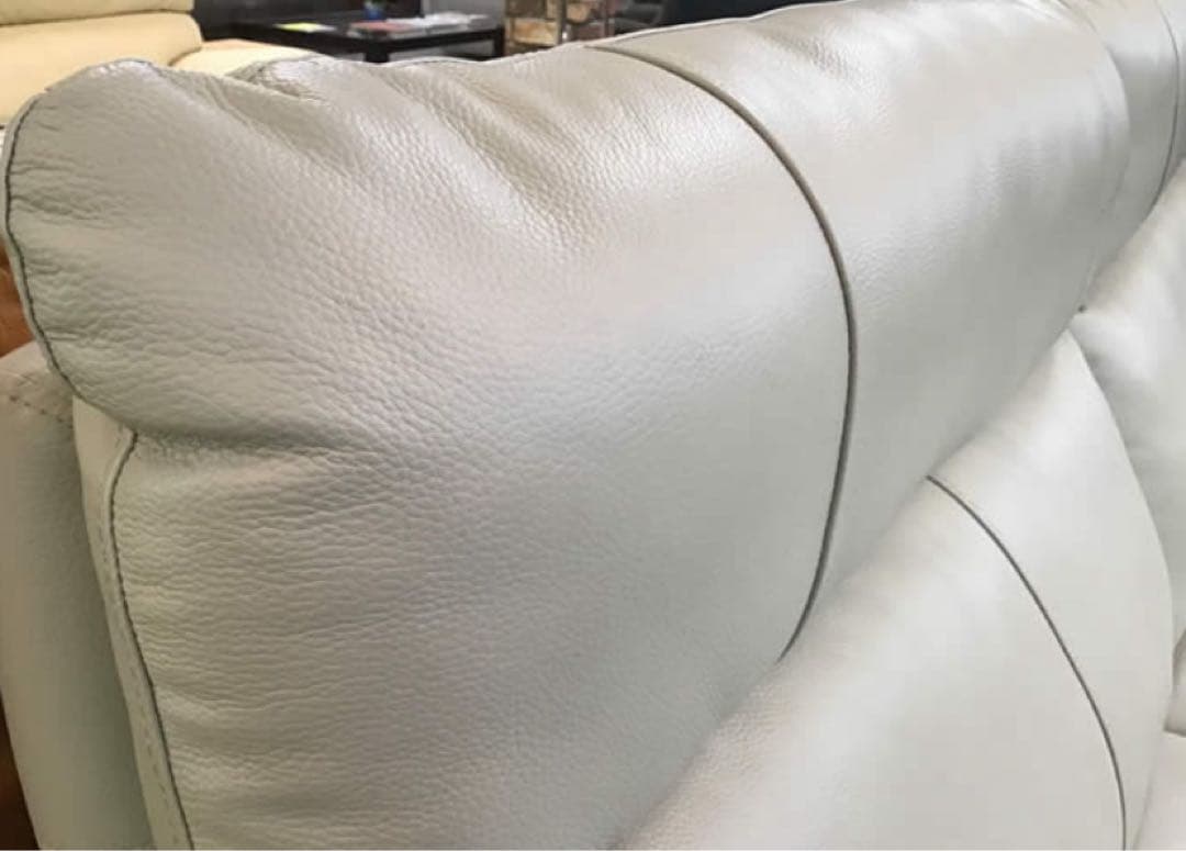【maimeguさま専用 】三人掛けソファーレザー CLAVER 革皮 PVC