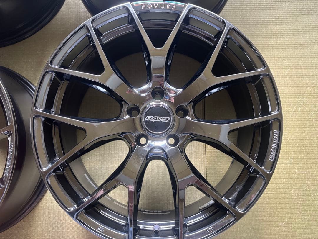 RAYS HOMURA 19インチホイールのみ　4本セット