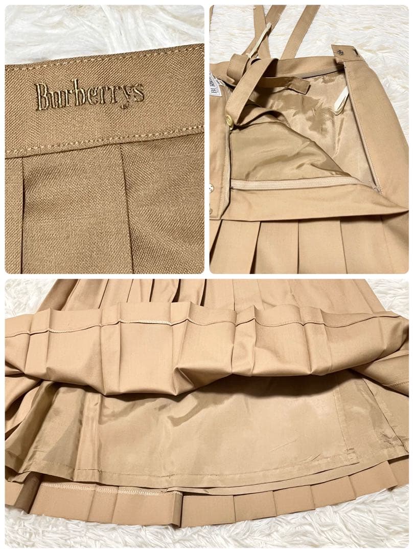 バーバリー ジャケット セットアップ 女の子 160 ウール　金ボタン