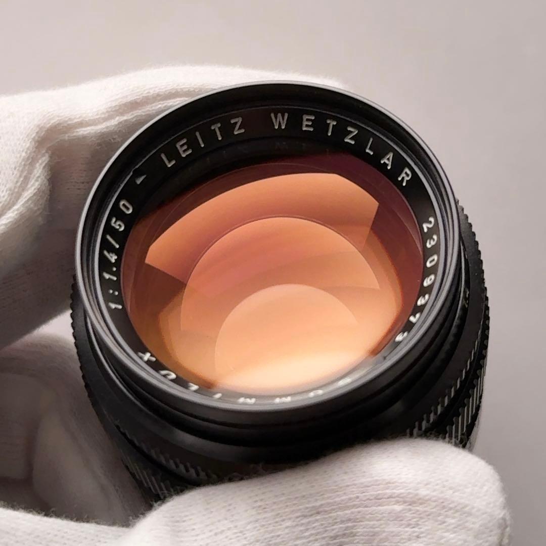 【希少美品】ズミルックスM50mm F1.4（後期型）ブラック《1stロット》