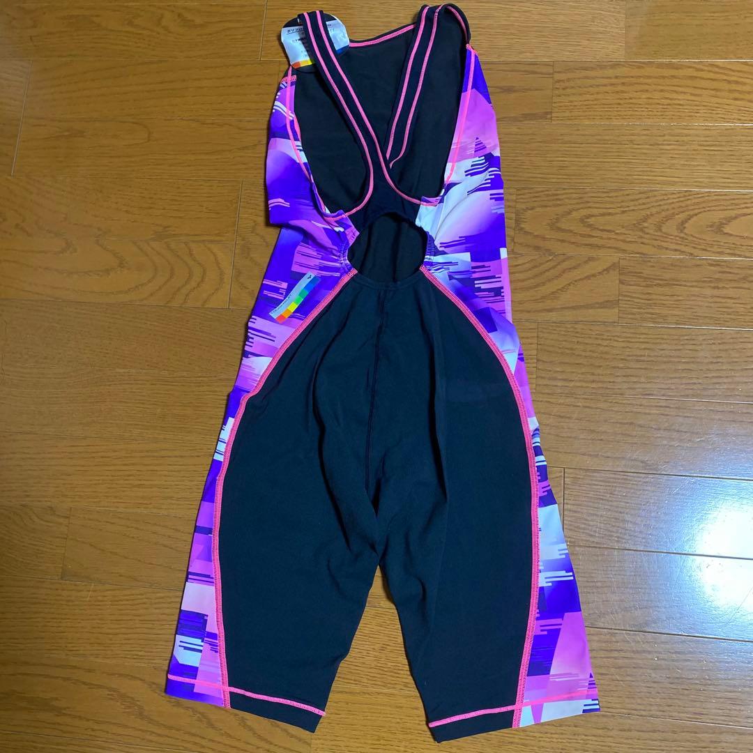 【3/25まで限定】新品 arena 競泳 水着 L ハーフスパッツ タフスーツ