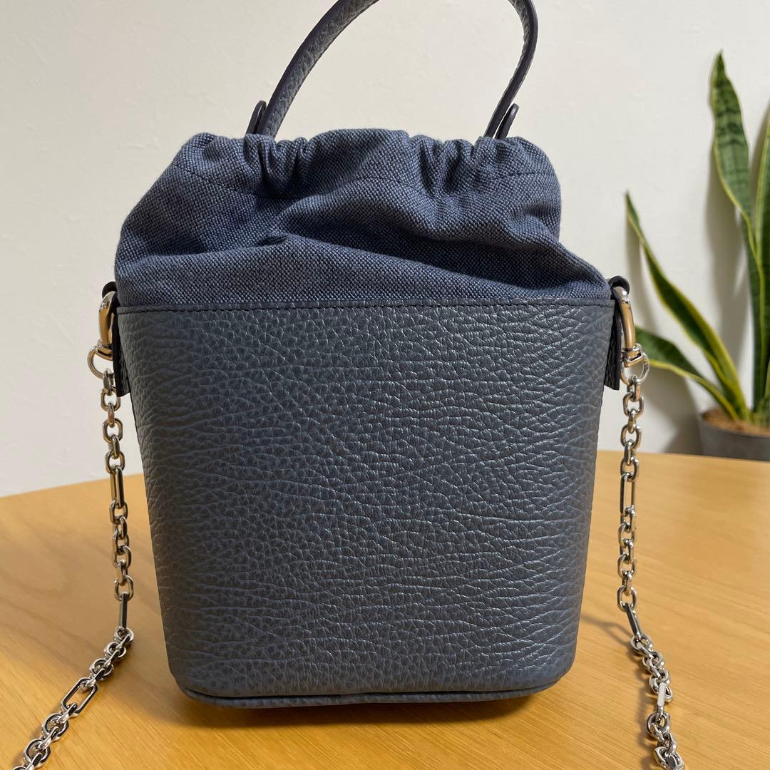最終値下げ【MaisonMargiela】5ACバケットバッグ スレートブルー