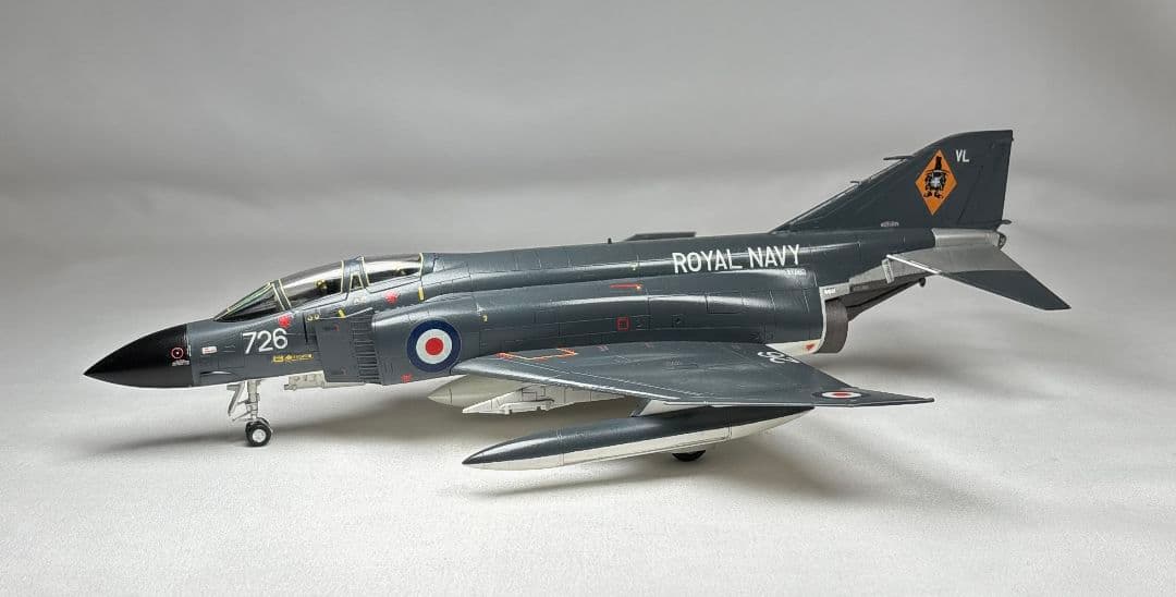 【完成品】フジミ 1/72 ブリティッシュ ファントム F-4K