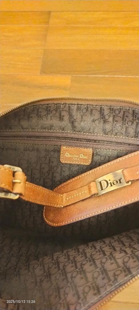 Dior パッチワークショルダーバッグ