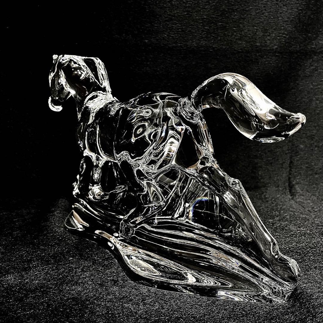 【特大】希少 Baccarat バカラ 馬 ホース クリスタル 【箱付】