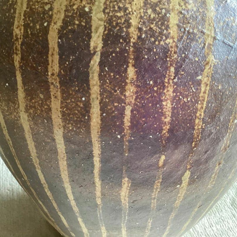 大壺　傘立て 小鹿田焼 刷毛 庭　壺　風情　陶器 大甕　甕　水甕　インテリア