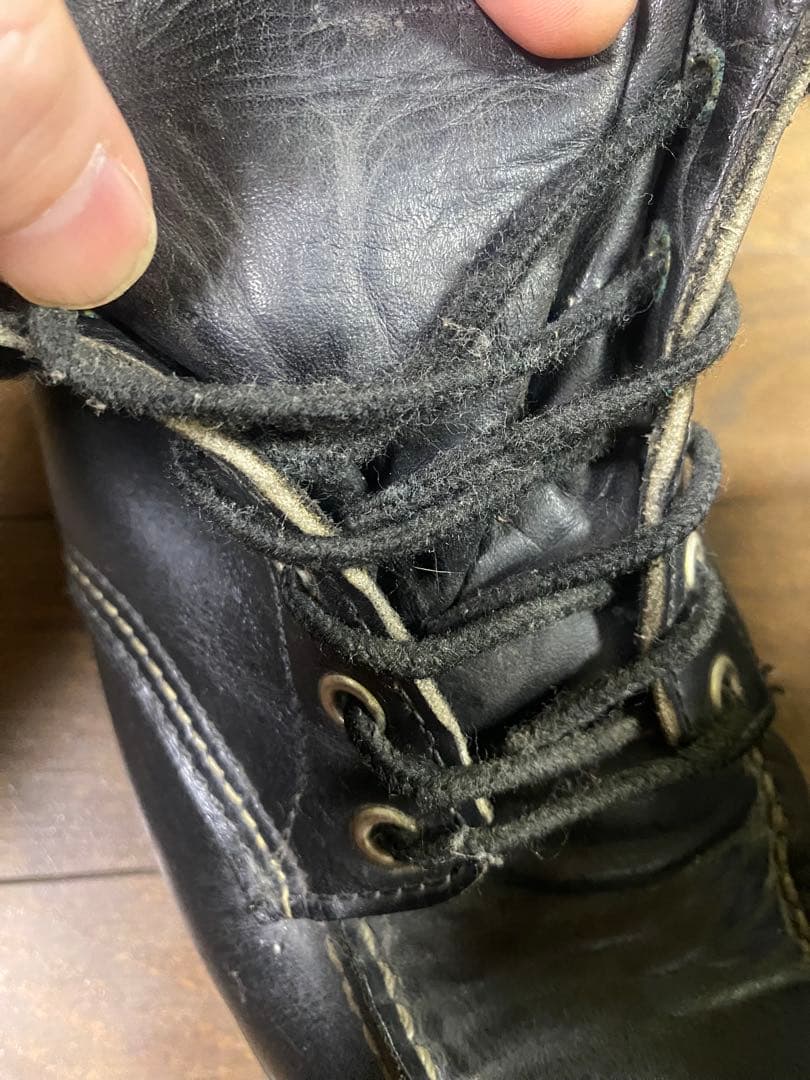 廃盤REDWING レッドウイング 8130 モックトゥー黒8.5D 26.5㌢