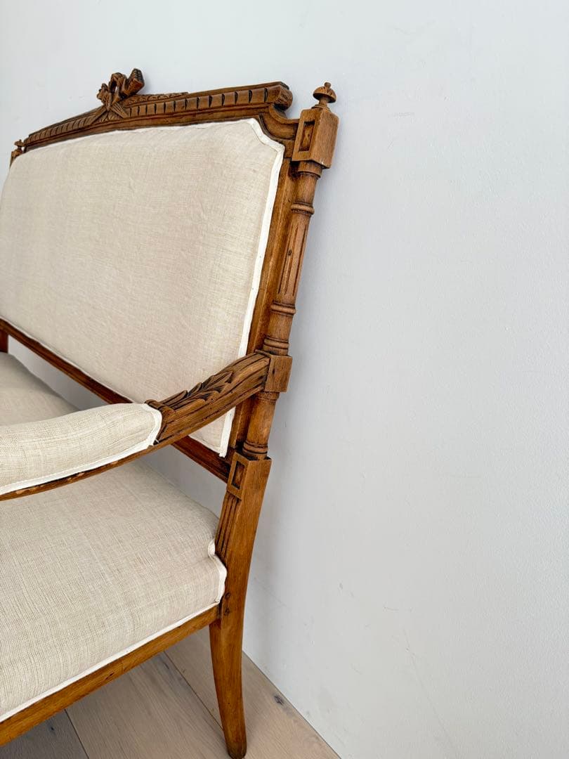 N*Y様 ベルギーアンティークソファベンチクランクマルチェロkrank marc