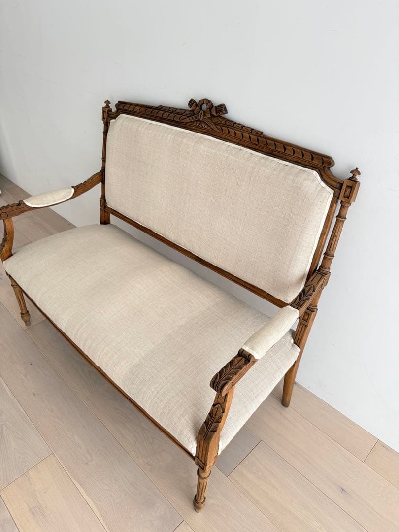 N*Y様 ベルギーアンティークソファベンチクランクマルチェロkrank marc