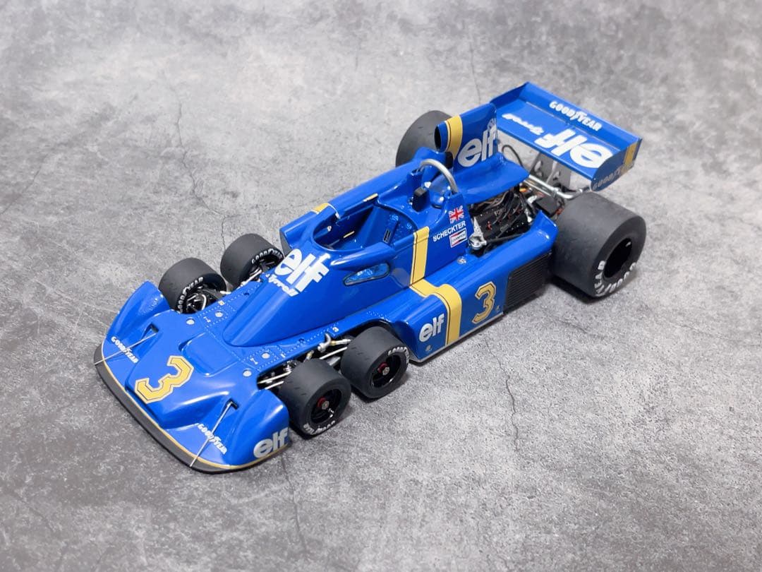 TSM 1/18 タイレル P34 Tyrrell silverstone#3