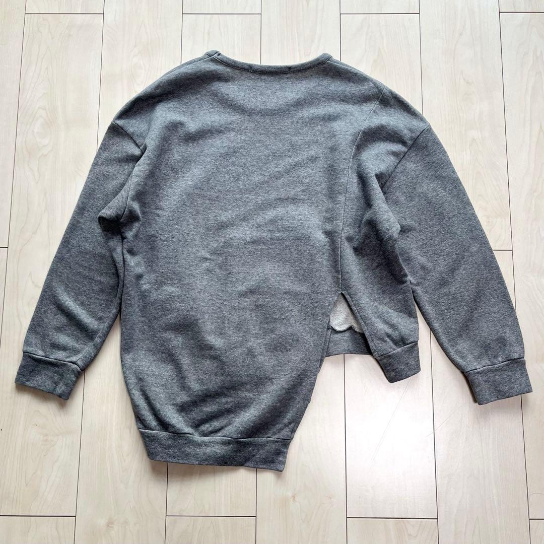 LIMI feu リミフゥ ヨウジヤマモト 変形 スウェット トレーナー