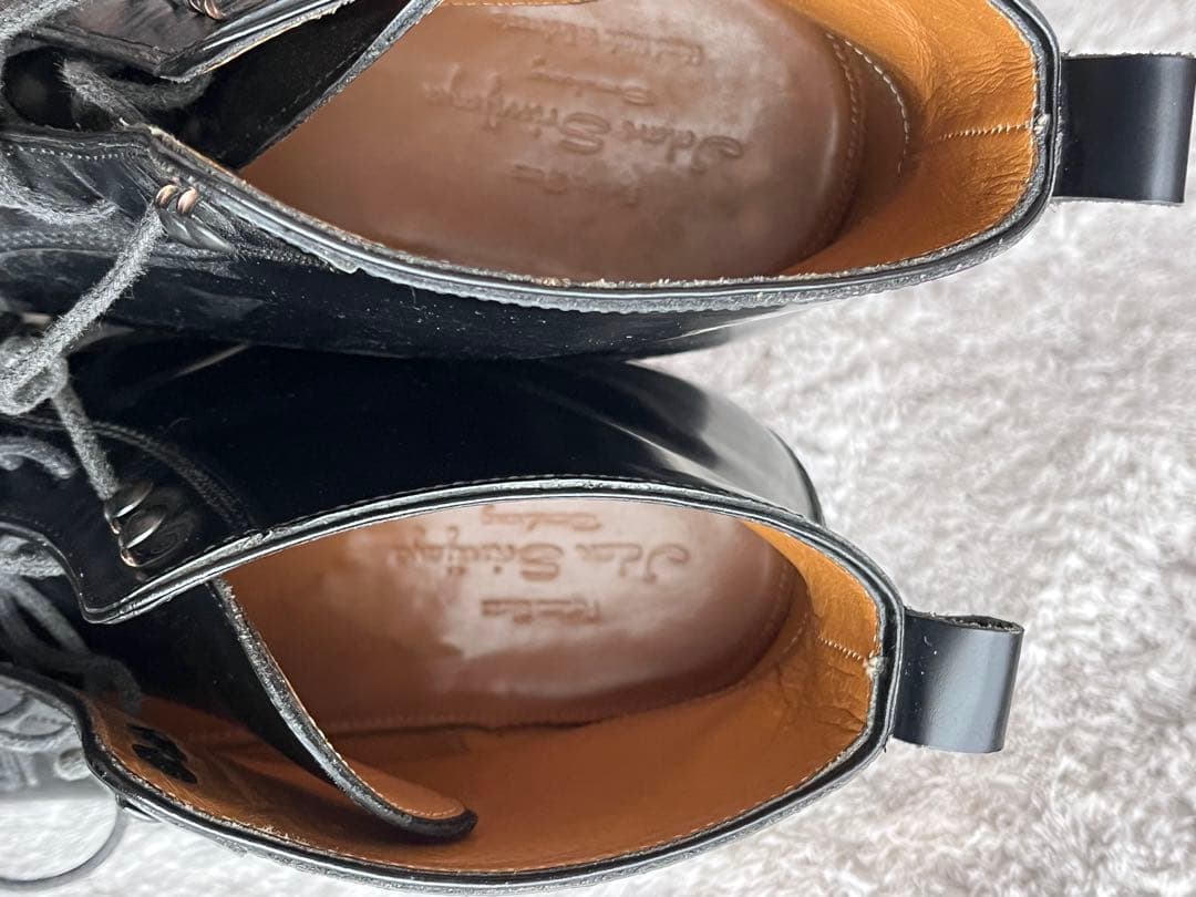 ✨️良品✨️ ジャランスリワヤ　98365 タンカーブーツ ブラック 27cm