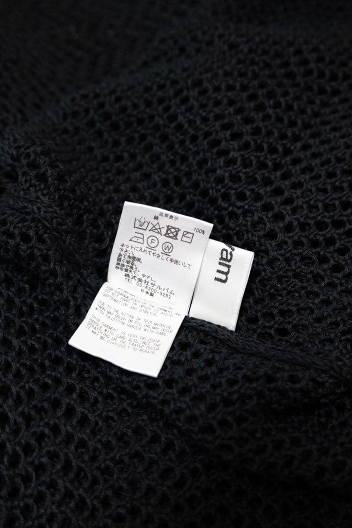 SULVAM シースルーニット