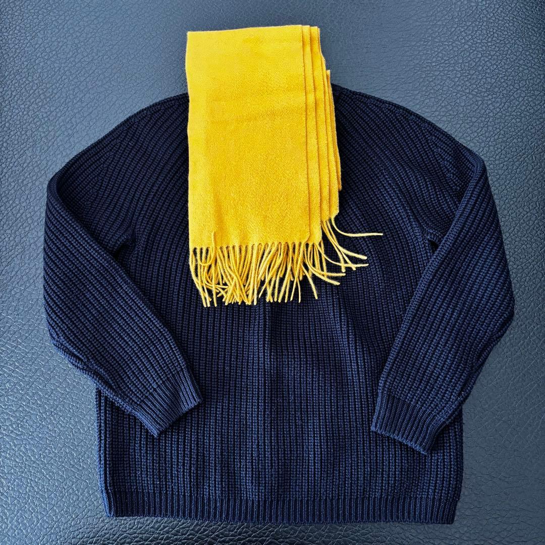 BATONER シグネチャーニット　ネイビー　サイズ1