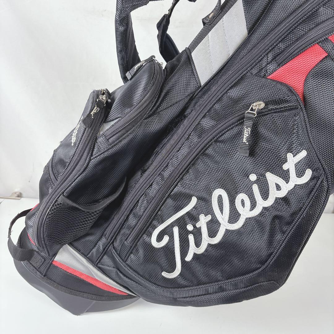 タイトリスト Titleist キャディバッグ スタンド式 ゴルフバッグ 6分割