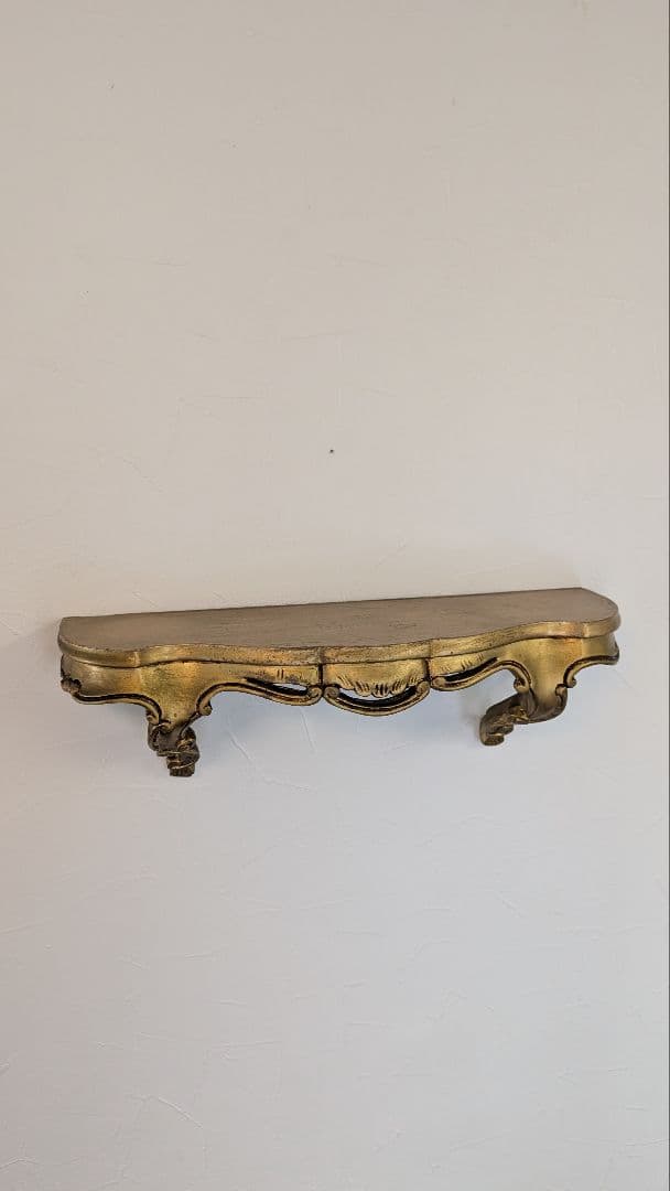 ロココ調 フレンチヴィンテージ ウォールシェルフ 飾り棚