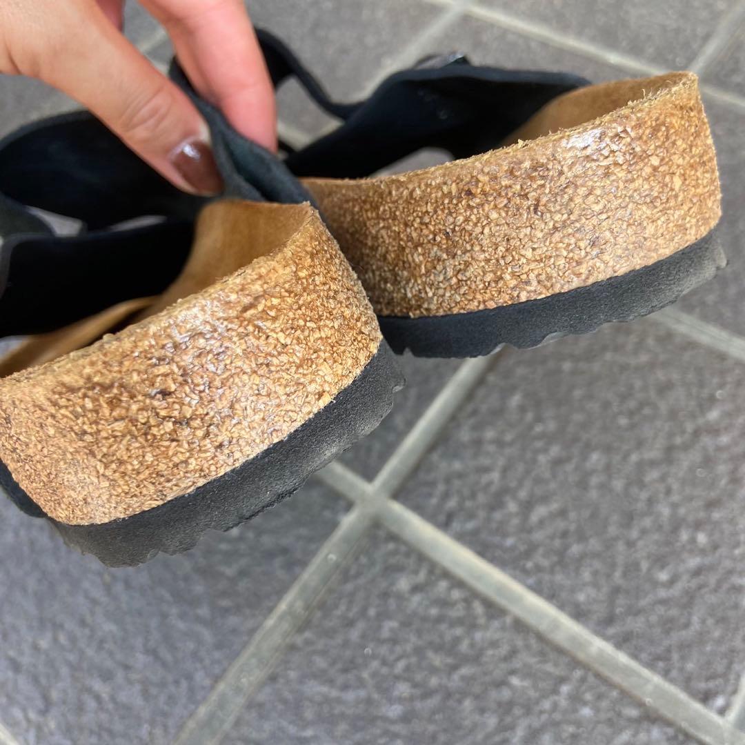 ビルケンシュトック チューリッヒ 42 27cm 黒 スエード レギュラー