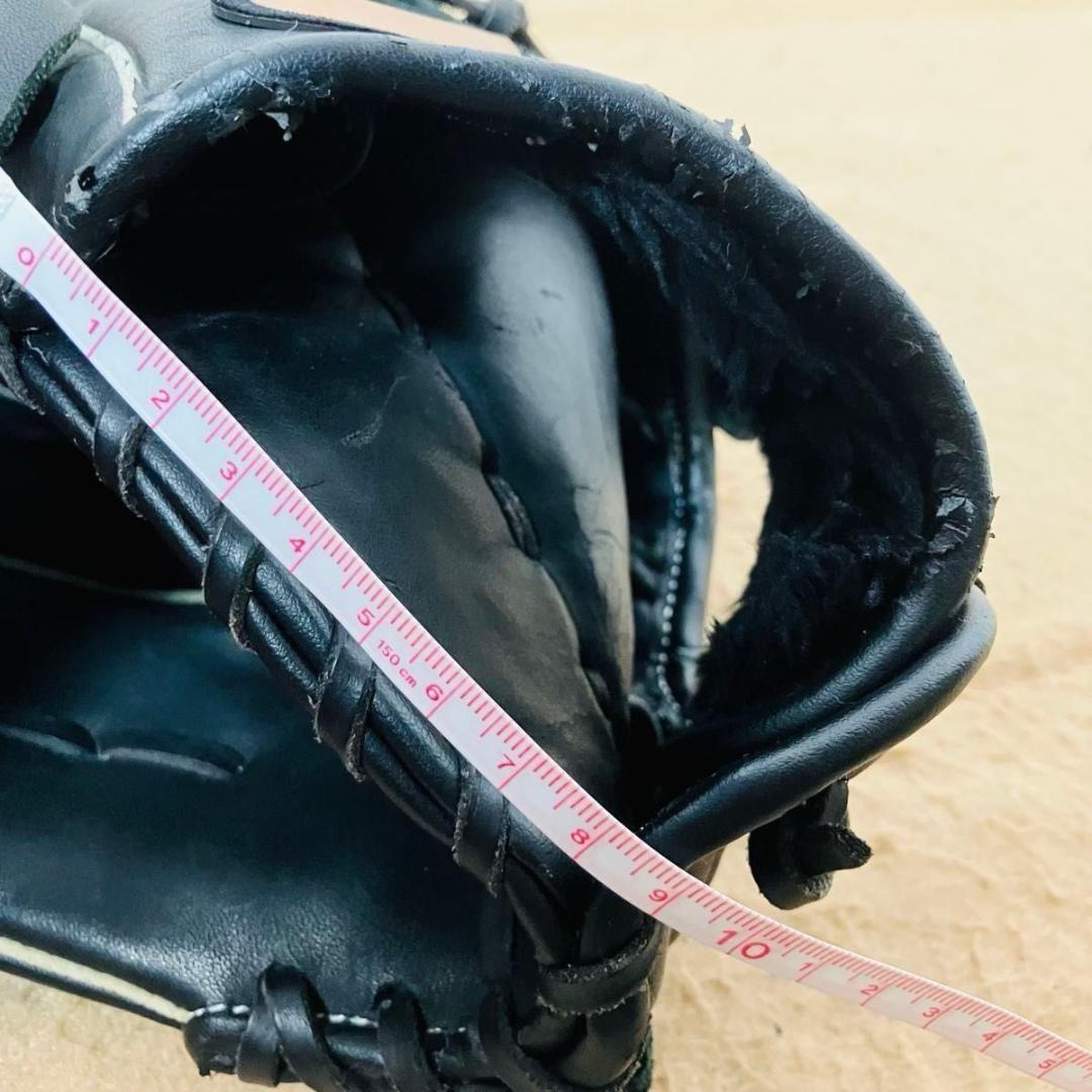 【希少】asics グローブ ピッチャー用 3121A341 左投げ ブラック